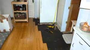 bamboo floor installation you