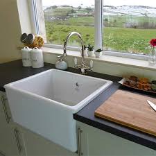 Question i have a customer who is thinking of going with 30 base cabinets in the kitchen instead of 24 deep. Shaws Whitehall Deep Bowl Belfast Kitchen Sink Sinks Taps Com