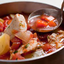 easy fish stew with terranean