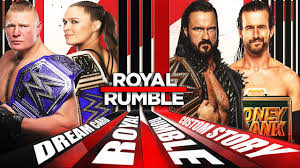 This is a favorite event for many fans because the men's and women's rumble matches always produce memorable moments and surprise appearances from old and new. Wwe Royal Rumble 2021 Dream Match Card My Custom Story 4 Youtube