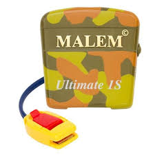 Malem Ultimate Selectable Bedwetting Enuresis Alarm With Vibration Royal Blue