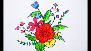 One of the most beautiful flower tattoo that gets a lot of love from tattoo fans is lily. Beautiful Flowers Drawing Ii How To Draw Beautiful Flowers Youtube