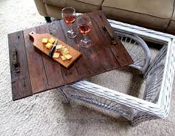 Wicker Coffee Table Pallet Furniture