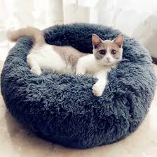 There are 524 calming cat bed for sale on etsy, and they cost $29.82 on average. The Marshmallow Is Possibly The Best Cat Bed Ever