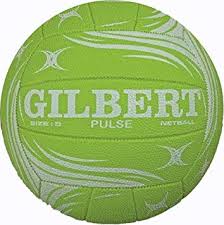 Gilbert Netball Team Sports Rubber Surface Pulse Match