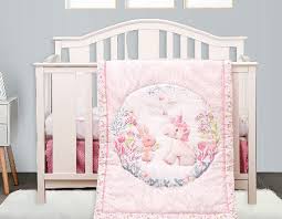 breathable cotton baby crib bedding set