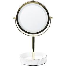 led makeup mirror 1x 5x magnification