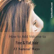 Instead of applying more product, simply wet your fingers with water and massage your scalp and crown to reactivate the product you put in after you. How To Add Volume And Thickness To Fine Hair 11 Natural Tips Hair Buddha