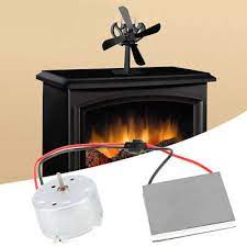 For Stove Burner Power Fan Heater