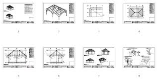 16 24 hipped roof pavilion timber