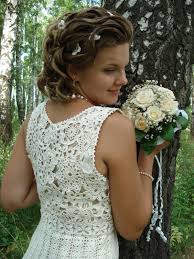Ho prestato il mio vestito da sposa x una sfilata dedicata alle spose. Come Uncinetto Un Vestito