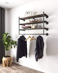 Clothes Rack With Shelves Shelving Unit