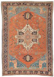 antique serapi carpet persia