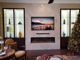 Fireplace Wall Display Cabinets