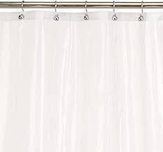 Sears carries bathroom curtains in styles and colors that fit any bath decor. Amazon Com Carnation Home Fashions American Crafts Standard Size Super Clear 10 Gauge Peva Shower Curtain Liner With Metal Grommets 72 X 72 Clothing