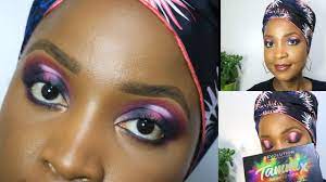 ankara inspired makeup tutorial halo