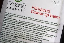 organic harvest happy lips lip balms
