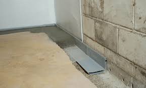 interior basement waterproofing systems