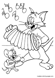 You can then print it out and color it just as you like. Pin On Coloring Pages 26 Tom Jerry