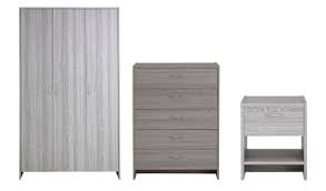 Shop from headboards, mattresses, beds and bed frames and. Buy Argos Home Seville 3 Pc 3 Dr Wardrobe Set Grey Oak Effect Bedroom Furniture Sets Argos