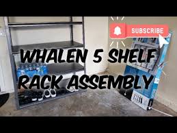 costco whalen industrial rack unboxing
