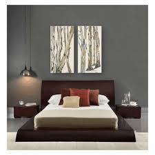 contemporary bedroom design dark gray