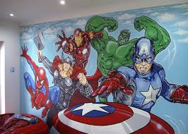 Spiderman Mural Kids Art Murals