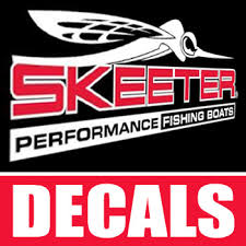 skeeter boat decals stickers