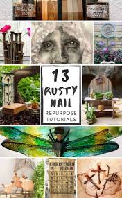 13 amazing rusty nail repurpose ideas