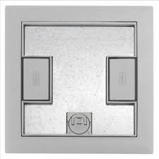hubbell lcfbcgya floor outlet box cover