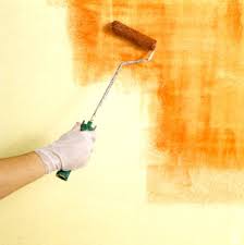 Rag Painting The Walls For A Faux