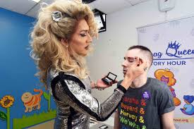 brains drag queen hosts makeup cl