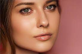 skincare cosmetics model face portrait