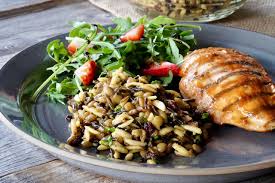 wild rice and orzo salad weekend at