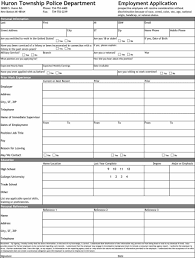 Job Application Form Template Leave Free Download Work