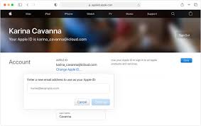 change your apple id apple support