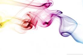 colored smoke white background ultra hd