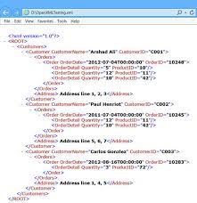 data from xml files into sql server tables