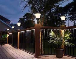 china outdoor fence wall lamp solar