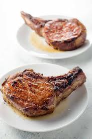 reverse sear pork chops with quick