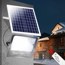 Oobest Lampu Led Solar Panel Outdoor