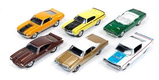 Johnny Lightning Muscle Cars Usa Release 1 Set A 6 Car Set 1 64 Diecast