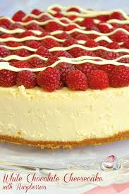 Beat egg whites until frothy. White Chocolate Cheesecake With Raspberries Perfect For Valentines Day