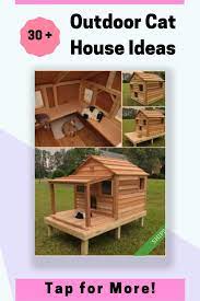 30 Outdoor Cat House Ideas Some With