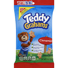 teddy grahams graham snacks cinnamon
