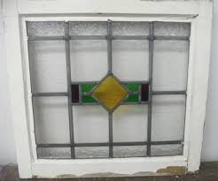 old english stained glass window simple