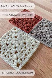 There is no batting in it. Grandview Granny Square Crochet Pattern Free