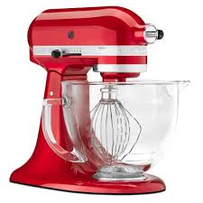 sd candy apple red stand mixer