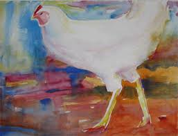 Αποτέλεσμα εικόνας για  white chicken wife  paintings