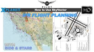 How To Use Skyvector For Ifr Flight Planning With Sids And Stars